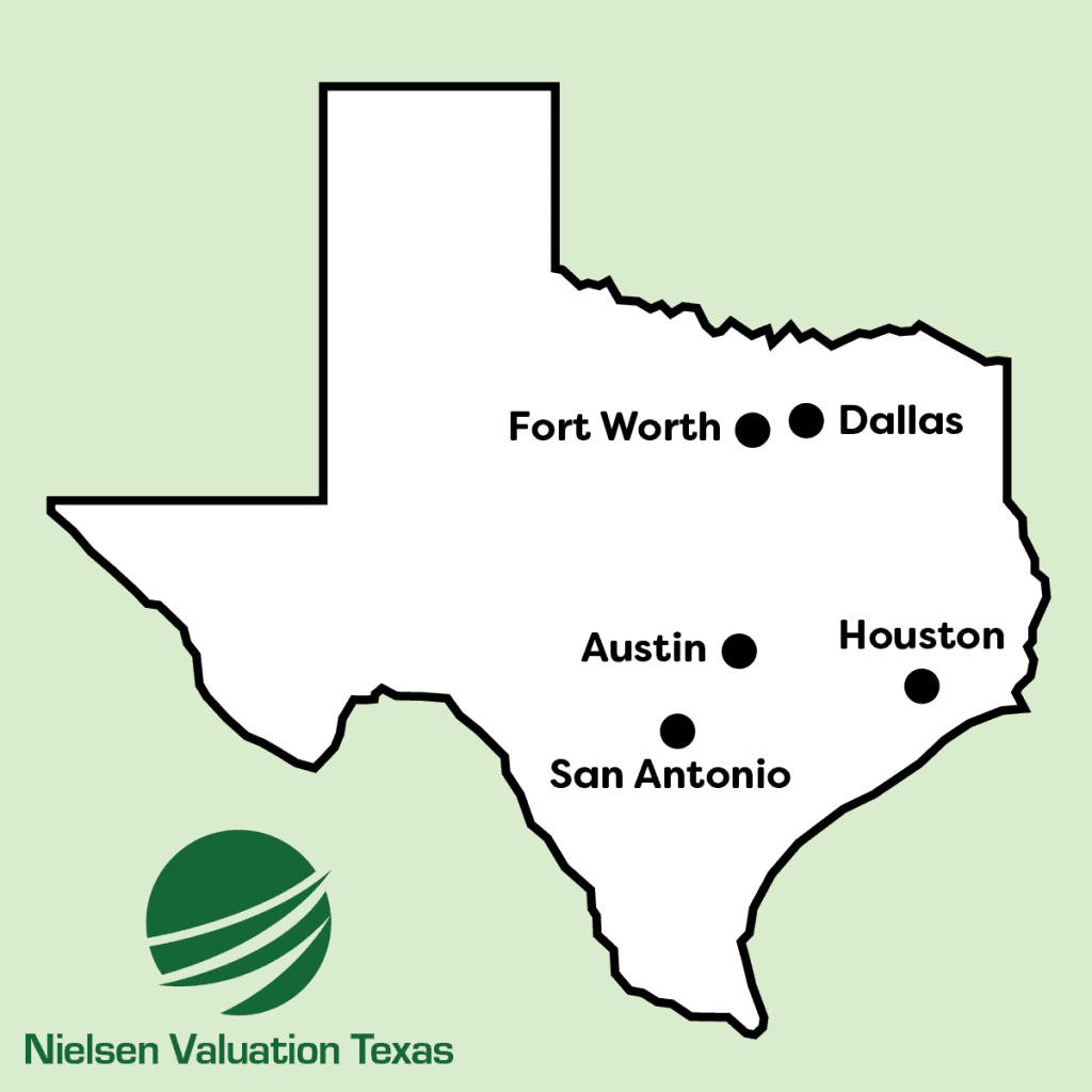 Nielsen Valuation Texas locations